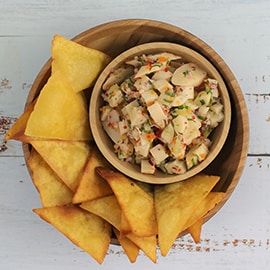Heart of palm ceviche